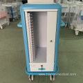 Hospital Aluminum Alloy Detachable Medical Record Trolley